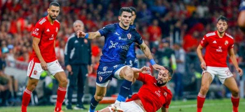 أحمد زيزو يسجل الهدف الأول للزمالك في شباك الأهلي من ضربة جزاء