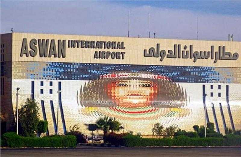 مطار أسوان الدولي يستقبل أولى الرحلات الشارتر من مدريد عليها 450 سائحًا