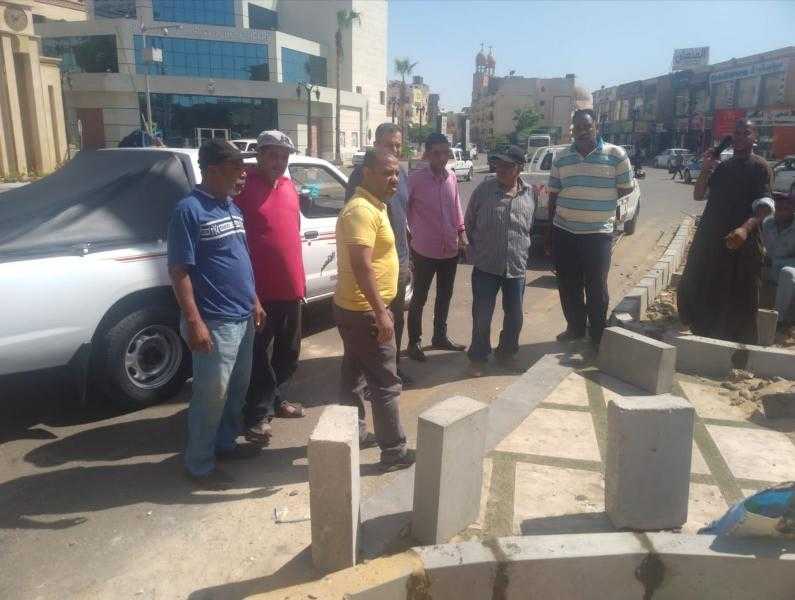 مدينة الأقصر تطور الميادين وتجري حملات نظافة مكثفة بالشوارع