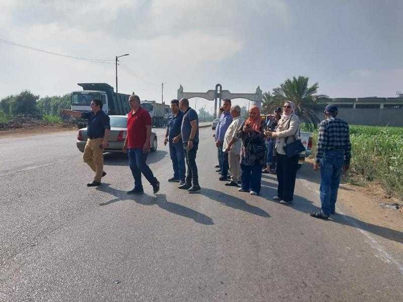 رفع 2705 أطنان من المخلفات الصلبة والقمامة بمركز دكرنس