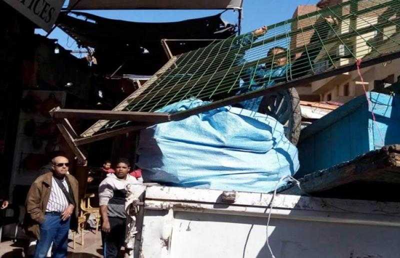 إزالة 280 إشغال طريق في مركز كفر الدوار بالبحيرة