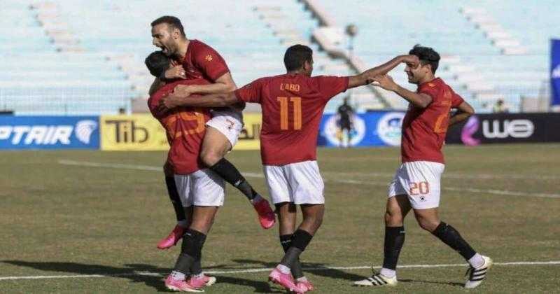 سيراميكا يتقدم على المصري بهدفين في الشوط الأول بنهائي كأس الرابطة