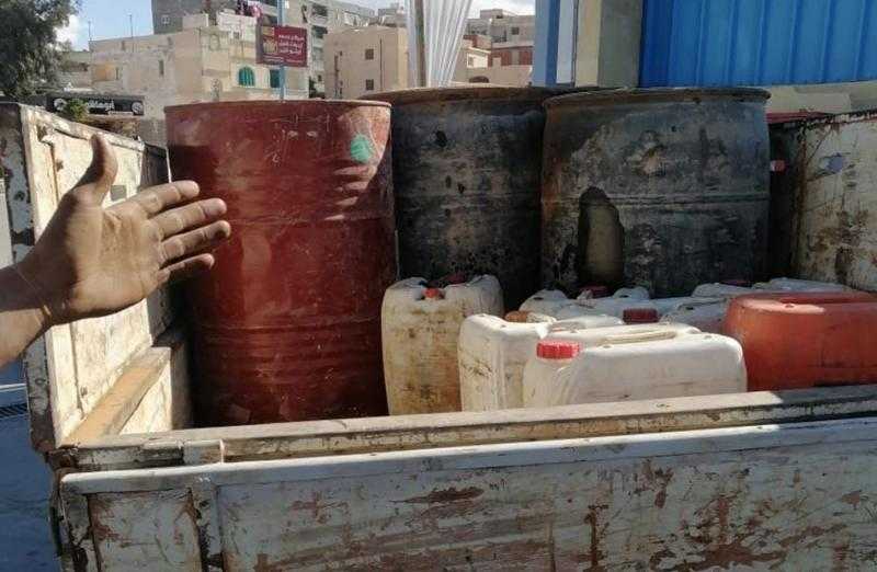 ضبط عجوز وبحوزته كمية من السولار في طلمبة رصيف بكفر الشيخ