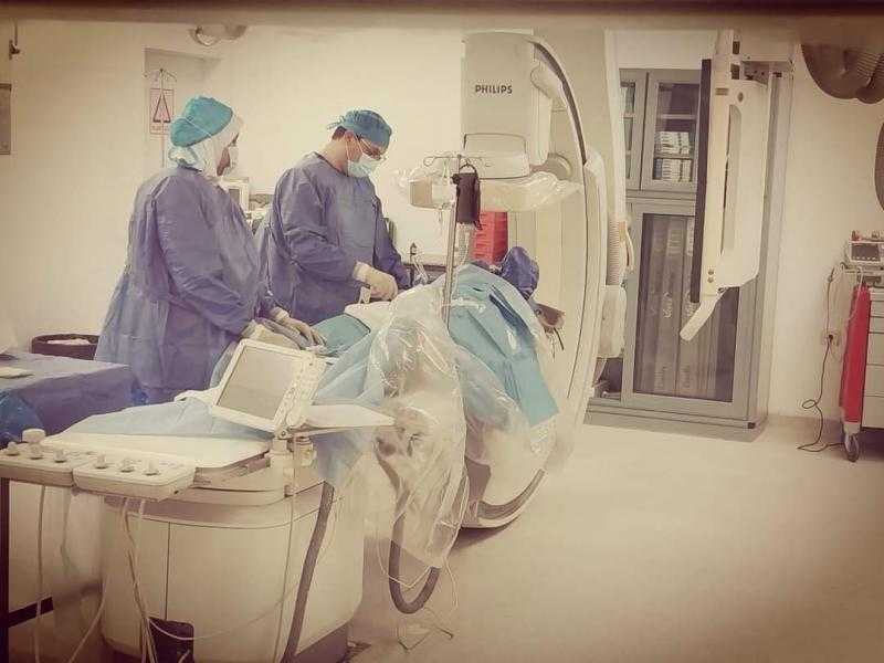 تنفيذ 103 قسطرات قلبية ضمن مبادرة فرع التأمين الصحي في الغربية |صور