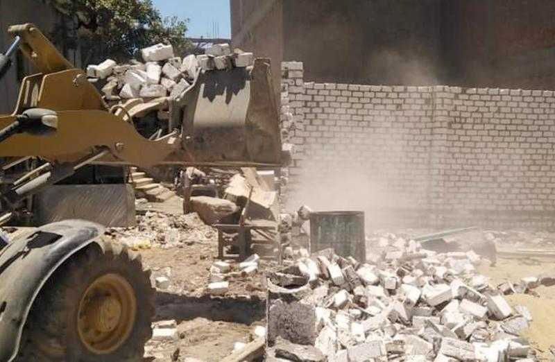 التصدي لـ 4 حالات بناء مخالف في حملات بالإسكندرية