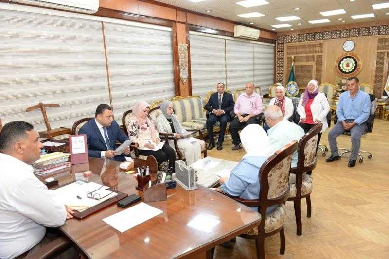 محافظ الدقهلية يترأس لجنة اختبار المتقدمين لشغل وظائف نواب وسكرتيري وحدات محلية