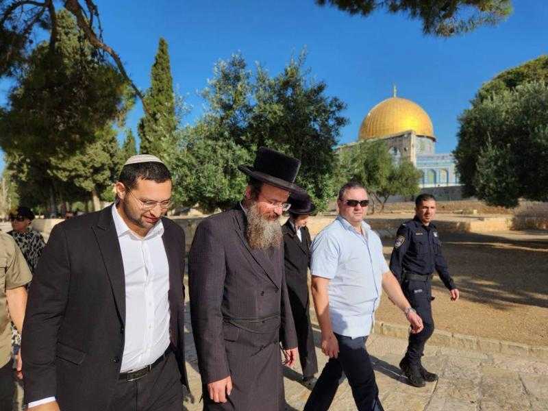 الخارجية الفلسطينية: اقتحام بن غفير للمسجد الأقصى تصعيد إسرائيلي خطير