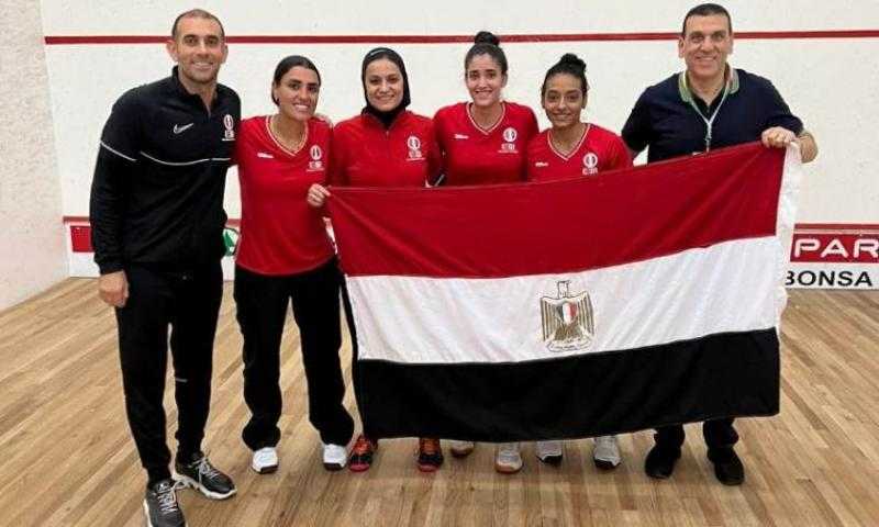 منتخب مصر يتأهل لنهائي بطولة العالم لناشئات الإسكواش بأستراليا