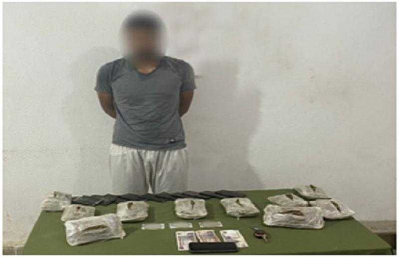 القبض على 4 أشخاص لاتجارهم في المواد المخدرة ببدر