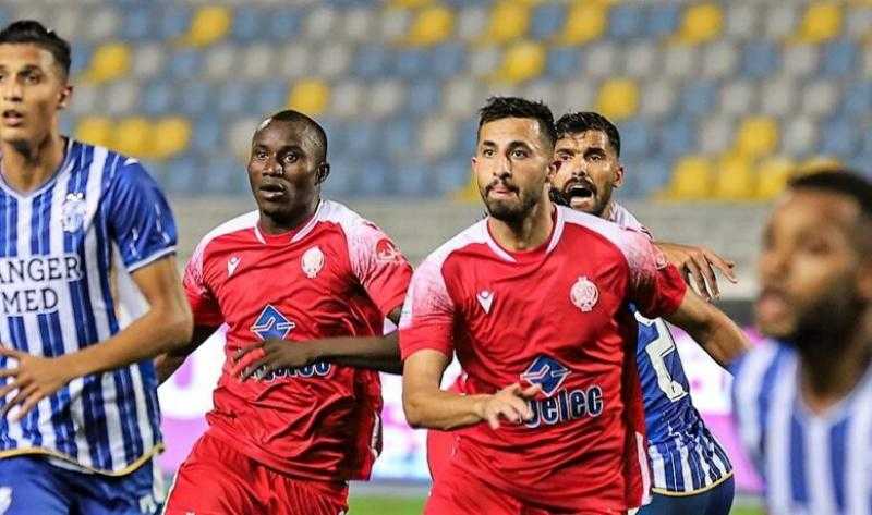 الوداد يتفوق على أهلي طرابلس 1 / 0 في الشوط الأول بالبطولة العربية