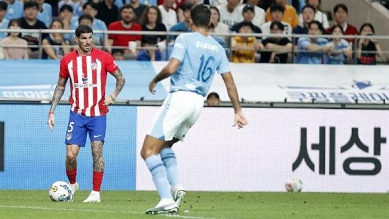 أتلتيكو مدريد يفوز على مانشستر سيتي بثنائية وديا في كوريا الجنوبية