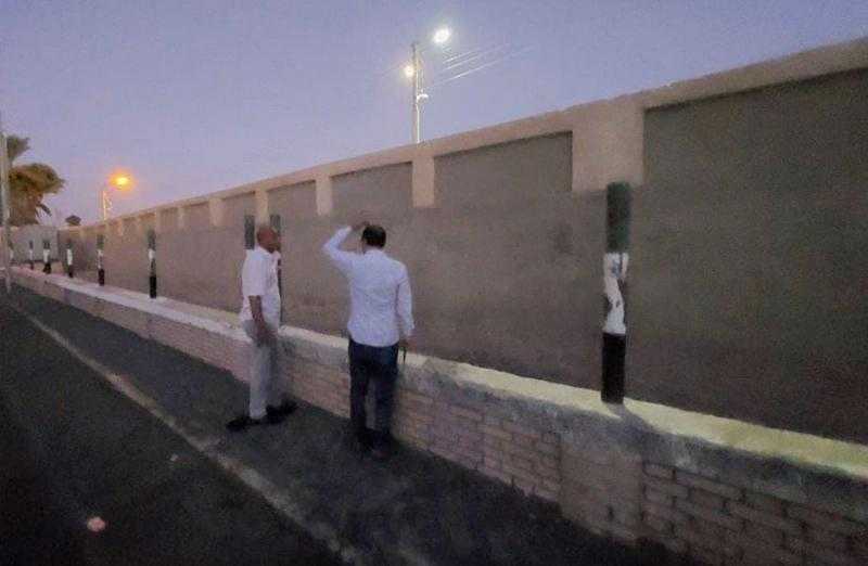 وكيل شباب ورياضة الأقصر في متابعة ميدانية بمراكز البياضية