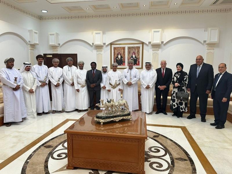 محافظ جنوب سيناء يدعو محافظ ظفار العمانية لزيارة شرم الشيخ.. صور