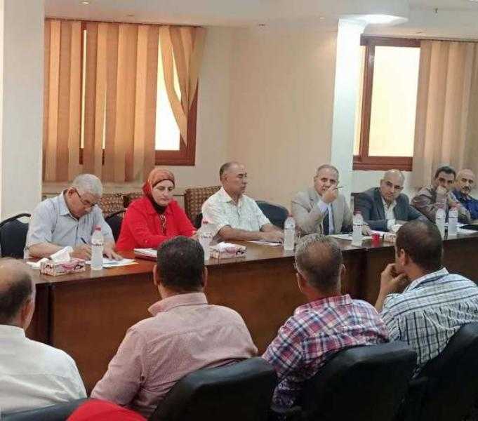 وكيل تعليم كفر الشيخ يترأس لجنة الوظائف الإشرافية بالمدارس الفنية