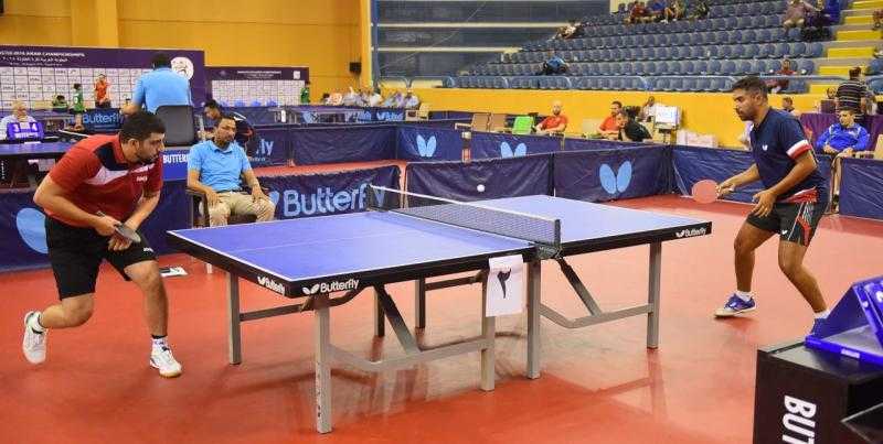 منتخب مصر لتنس الطاولة يحقق 4 ميداليات ذهبية اليوم في البطولة العربية بالعراق