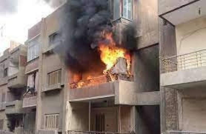 السيطرة على حريق داخل شقة سكنية بكرداسة
