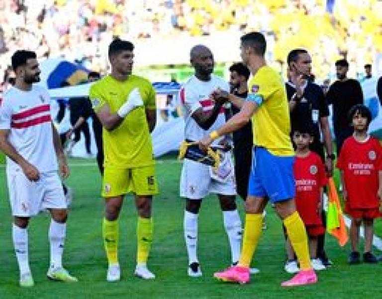 حارس الزمالك يوجه رسالة إلى رونالدو