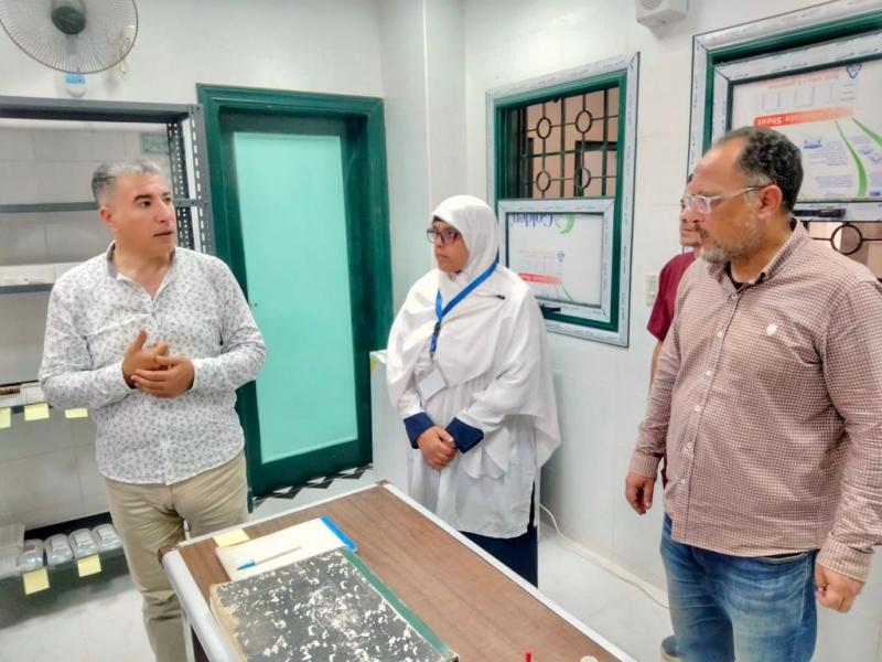 بدء التشغيل التجريبي لوحدات قرى سيدي حنيش وأطنوح وفوكه الصحية بمطروح