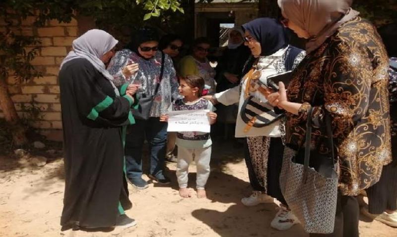 المجلس القومي للمرأة بالإسكندرية يطلق حملة ”بلدي أمانة” بقرى حياة كريمة
