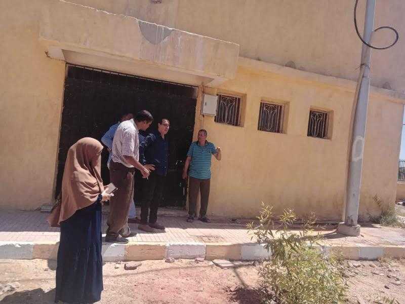 جولة لقيادات شباب ورياضة الأقصر لمتابعة المشروعات في مدينة القرنة