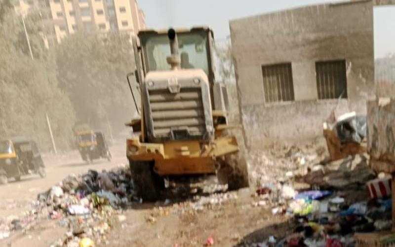 رفع 2202 طن قمامة من مدن وأحياء محافظة الغربية