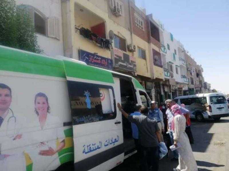 45 عيادة متنقلة بأحياء الإسكندرية ضمن مبادرة 100 يوم صحة