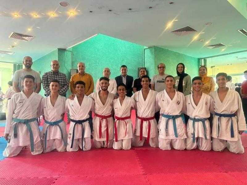 بعثة المنتخب المصري للكاراتيه تختتم استعداداته للبطولة الإفريقية بالمغرب