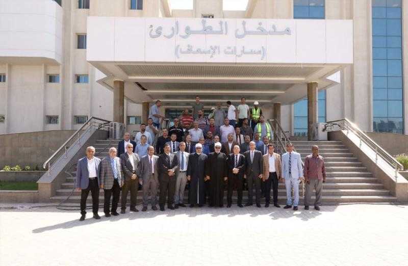 رئيس جامعة الأزهر يتفقد المستشفى الجامعي بأسيوط ويشيد بجهوده في علاج المواطنين