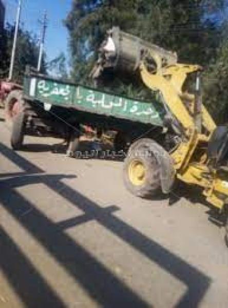 رفع 300 طن قمامة ومخلفات صلبة وتراكمات أتربة من شوارع المحلة