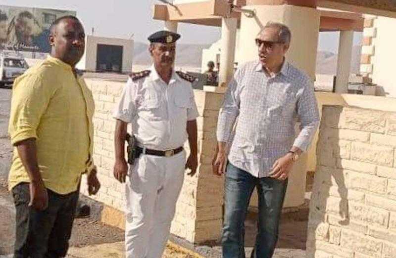 رئيس مدينة الغردقة يتفقد الكمين الشمالي | صور