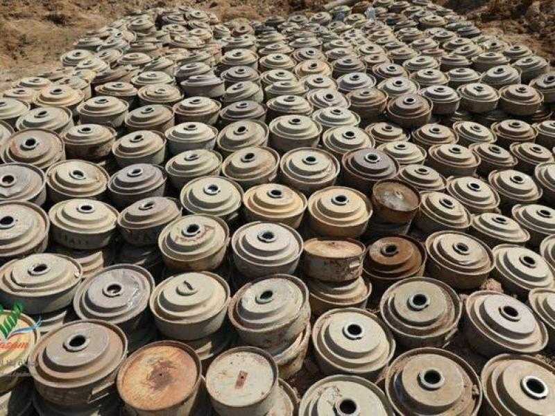 مركز الملك سلمان للإغاثة ينتزع 1.055 لغمًا عبر مشروع ”مسام” في اليمن خلال أسبوع
