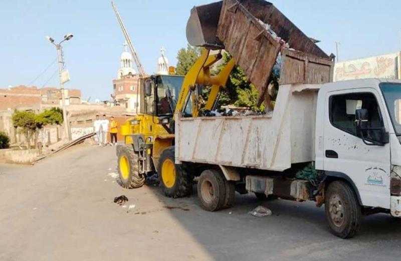رفع 3210 أطنان قمامة من مدن وأحياء الغربية