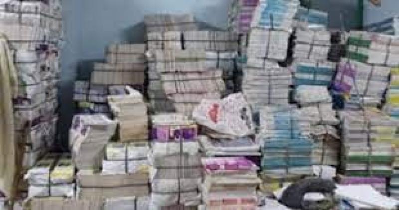 ضبط مطبعة لنسخ كتب تعليمية بدون تفويض في الجيزة