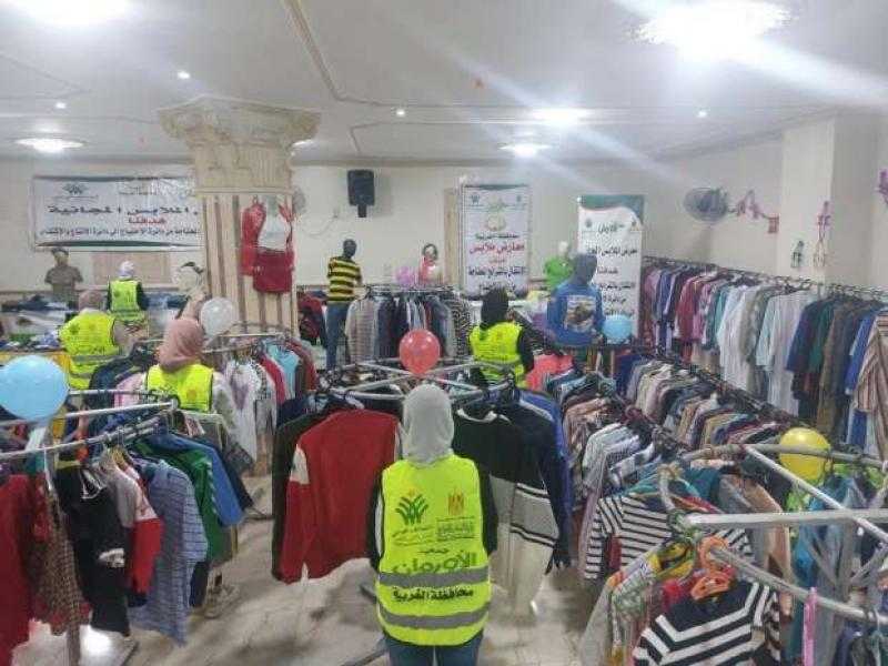 تضامن الغربية توزع الملابس مجانا على 350 من الأسر الأولى بالرعاية