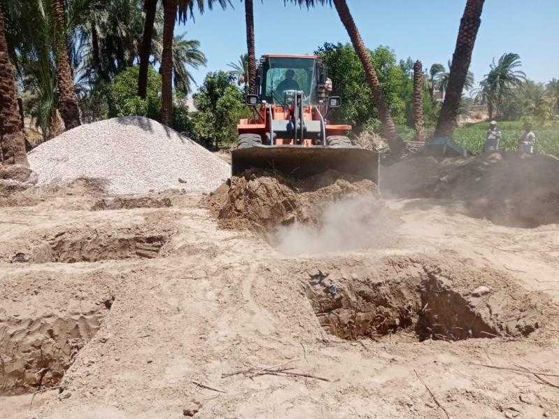 إزالة 16 حالة تعد على الأراضي الزراعية في 5 مراكز بكفر الشيخ