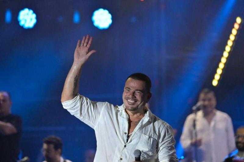 عمرو دياب يغلق شوارع بيروت في أضخم حفلات صيف لبنان