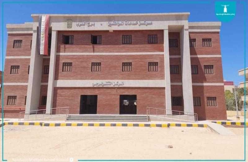 تجهيز 4 مجمعات خدمية و6 مراكز شباب ضمن مبادرة ”حياة كريمة” ببرج العرب.. صور