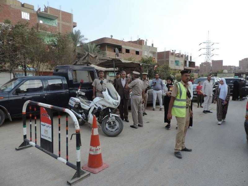 حملة مكبرة لضبط السيارات المخالفة بالقليوبية