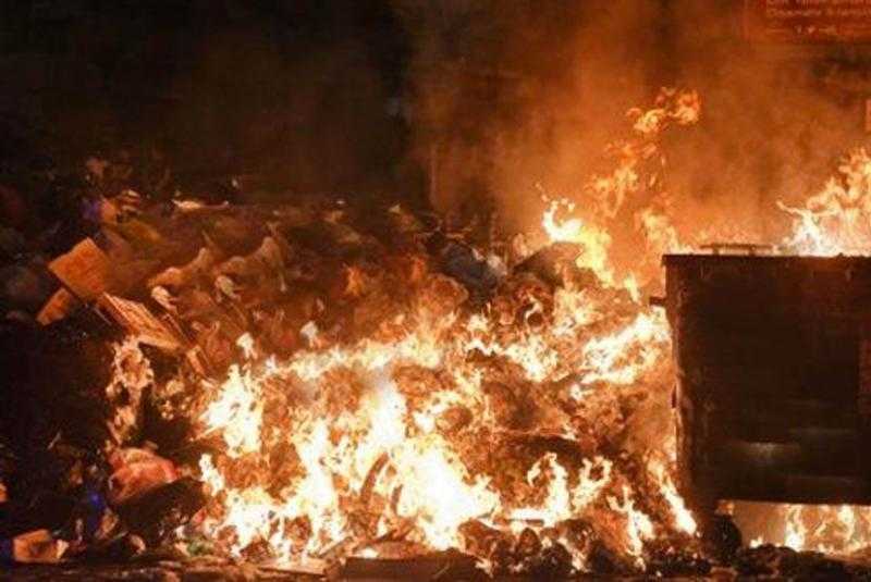 السيطرة على حريق اندلع في أكوام القمامة بأسوان
