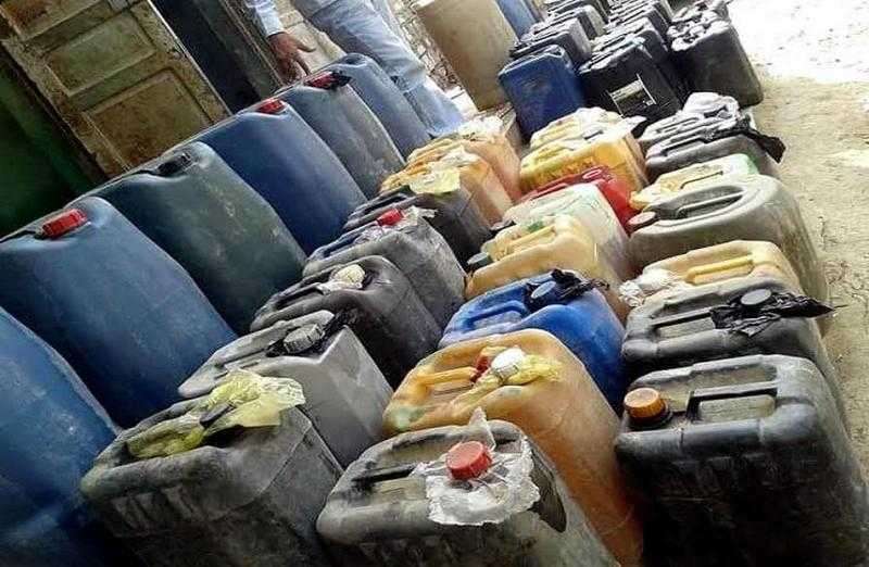 ضبط تجار في البحيرة جمعوا 6 آلاف لتر وقود مدعم