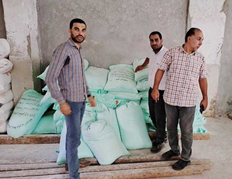 مصادرة طن ونصف دقيق مدعم قبل تهريبه للسوق السوداء بالشرقية