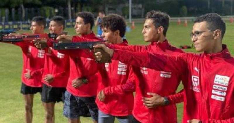 المنتخب الوطني للخماسي الحديث يحقق الميدالية الذهبية في بطولة العالم