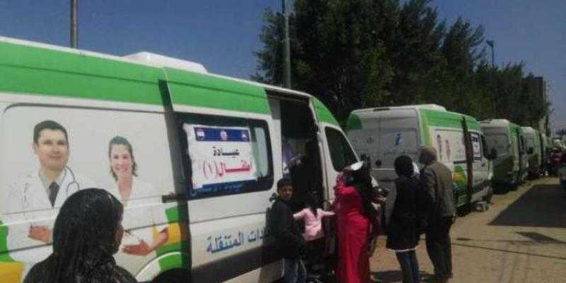 الكشف الطبي على 1211 مواطنا في قافلة طبية مجانية بـ”الكومي” بالفيوم