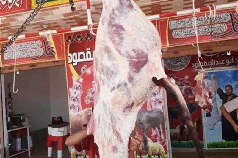 تحرير 16 محضرًا لجزارين في البحيرة يعرضون لحومًا فاسدة