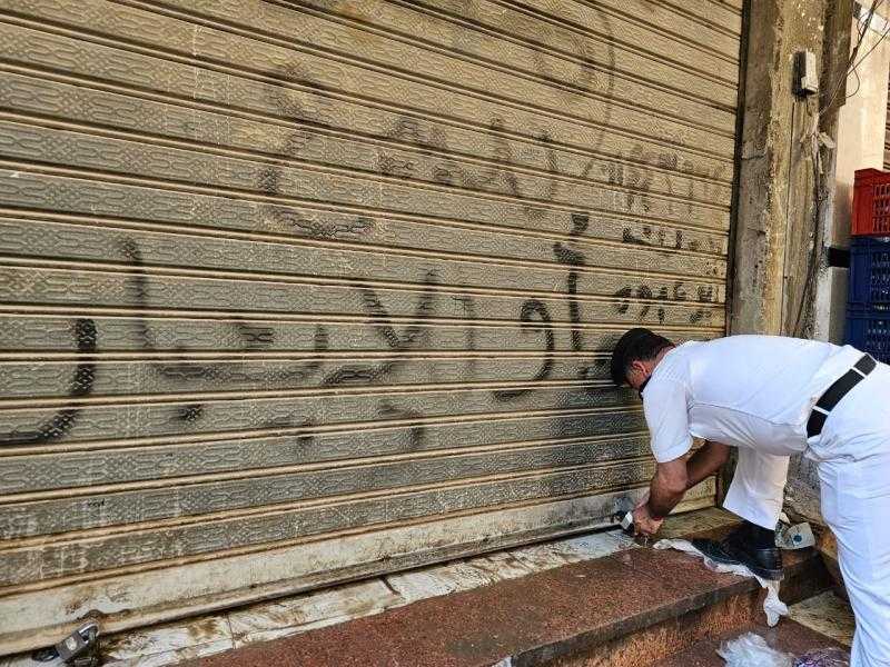 تشميع 3 ورش خالفت مواعيد الغلق الصيفية في الإسكندرية