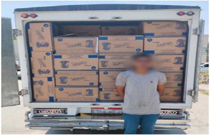 ضبط 500 علبة سجائر مجهولة المصدر بمحافظة البحيرة