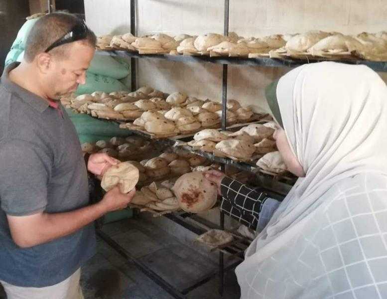 محاضر لأفران تنتج خبزا غير مطابق للمواصفات في ”سمنود” بالغربية
