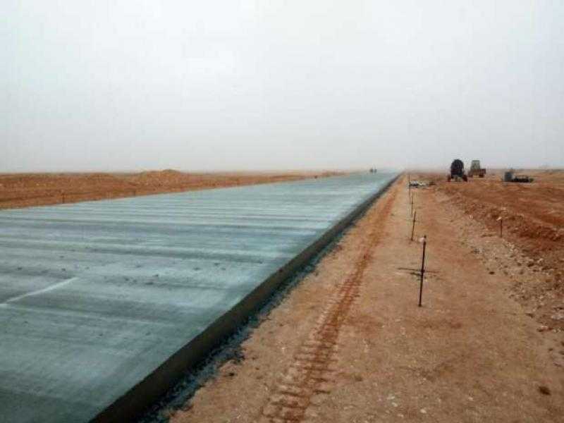 طرح القطاع الخامس بطريق سيوة مرسى مطروح الخرساني بطول 50 كيلو مترا