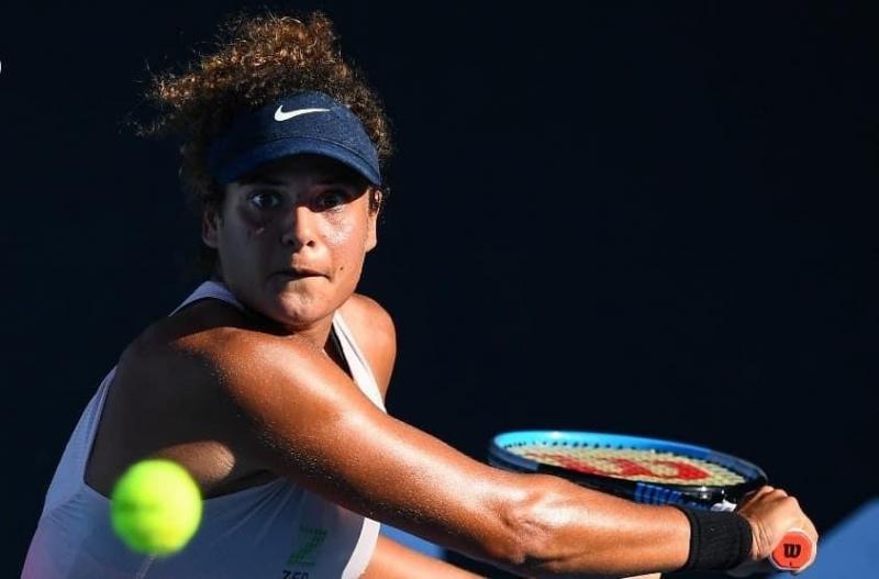 ميار شريف تودع بطولة أمريكا المفتوحة للتنس