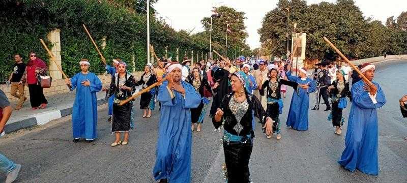 انطلاق ديفليه مهرجان الإسماعيلية الدولي للفنون الشعبية السبت المقبل